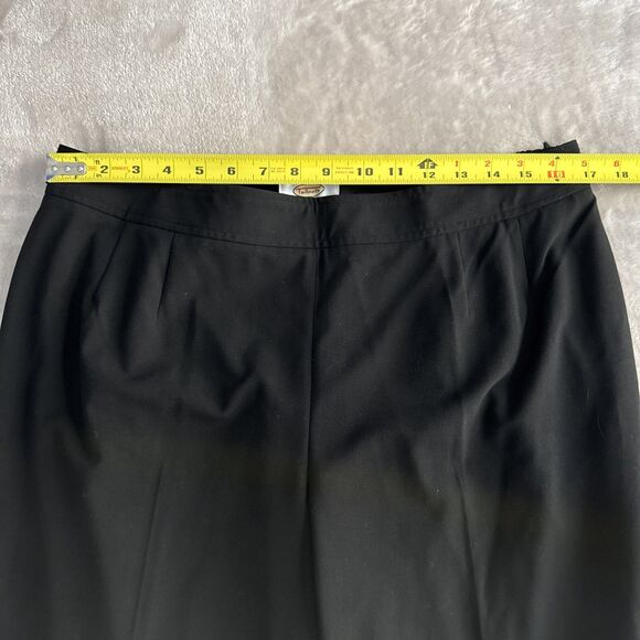 Talbots Women’s Size 16WP Petite Black Polyester Blend Stretch Waist Pant - Picture 11 of 11